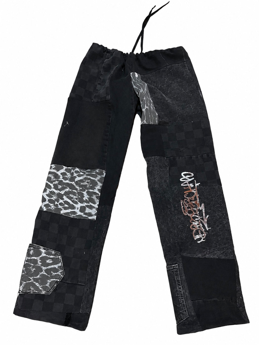 Pantalon/buzo print ajustable  con cordon M/L