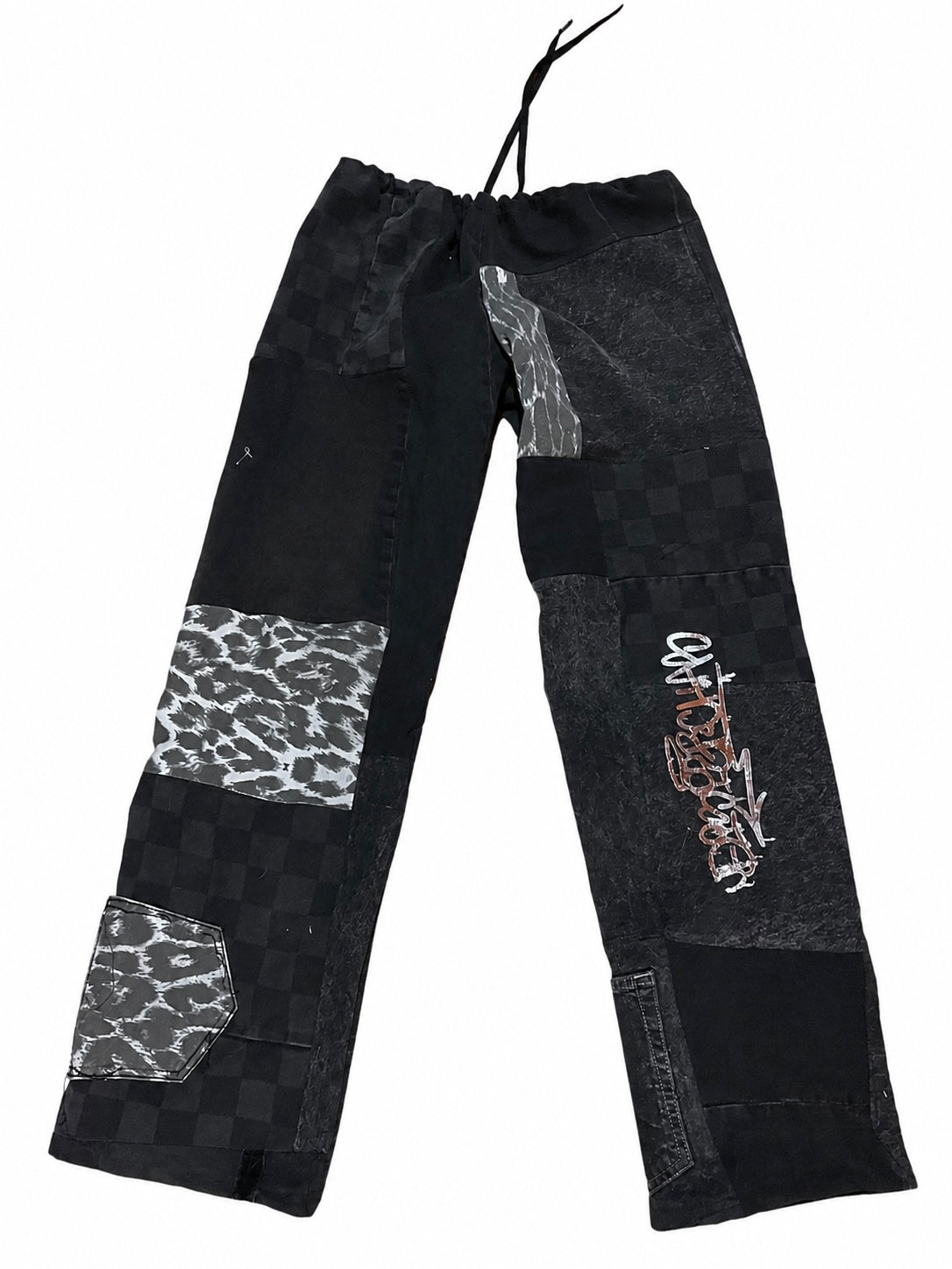 Pantalon/buzo print ajustable  con cordon M/L