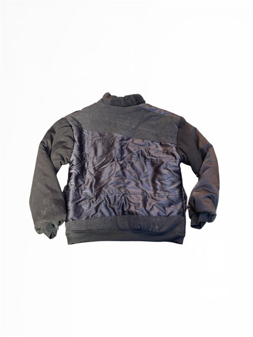 chaqueta patchwork negra