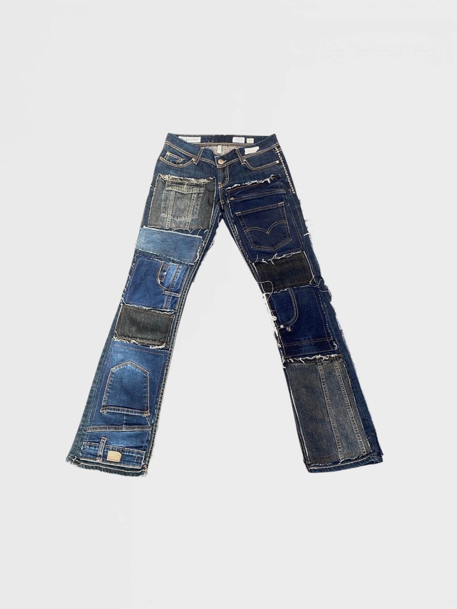 pantalon patchwork